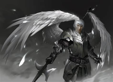 fantasy angel warrior